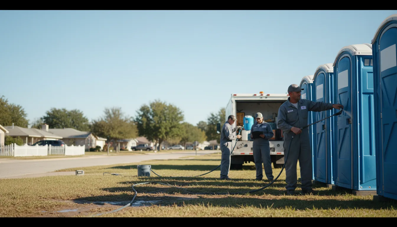 Long-Term Portable Toilet Rental in Spangle, WA near me
